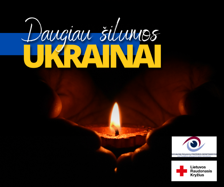 Kviečiame prisidėti prie iniciatyvos „Daugiau šilumos Ukrainai“